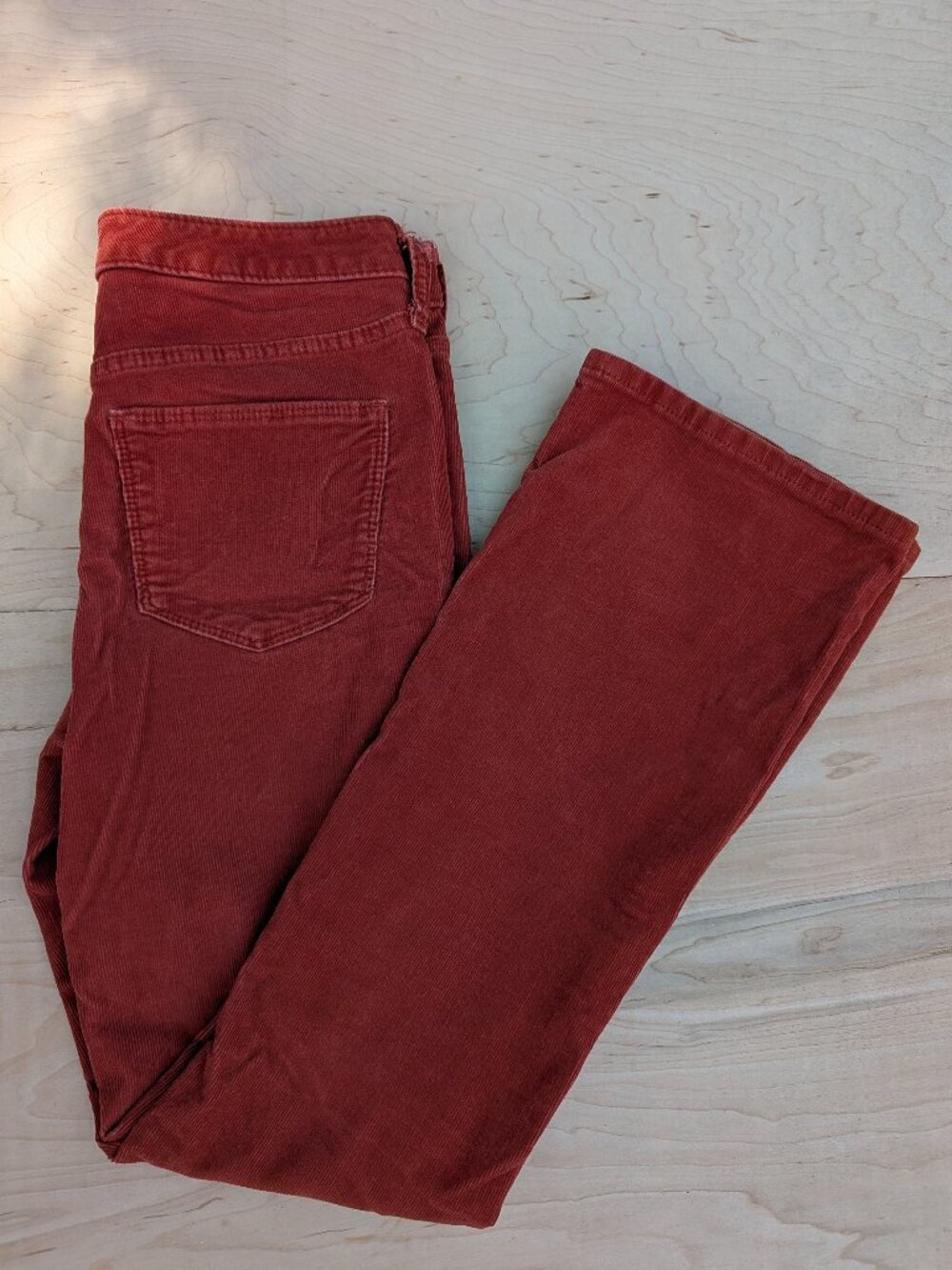 Universal Threads Women's Orange Corduroy Pants - Size 4
